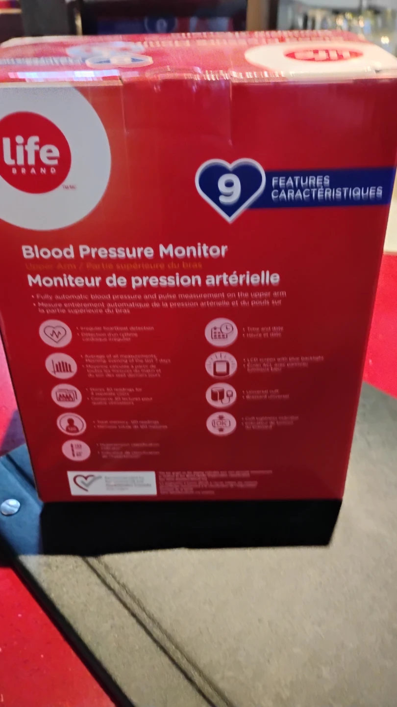 Life Brand Blood Pressure Monitor - photo 2