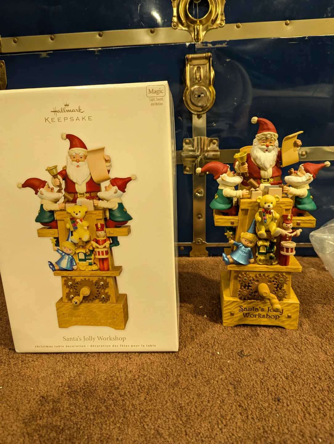 Hallmark Keepsake Santa's Jolly Workshop Music Box