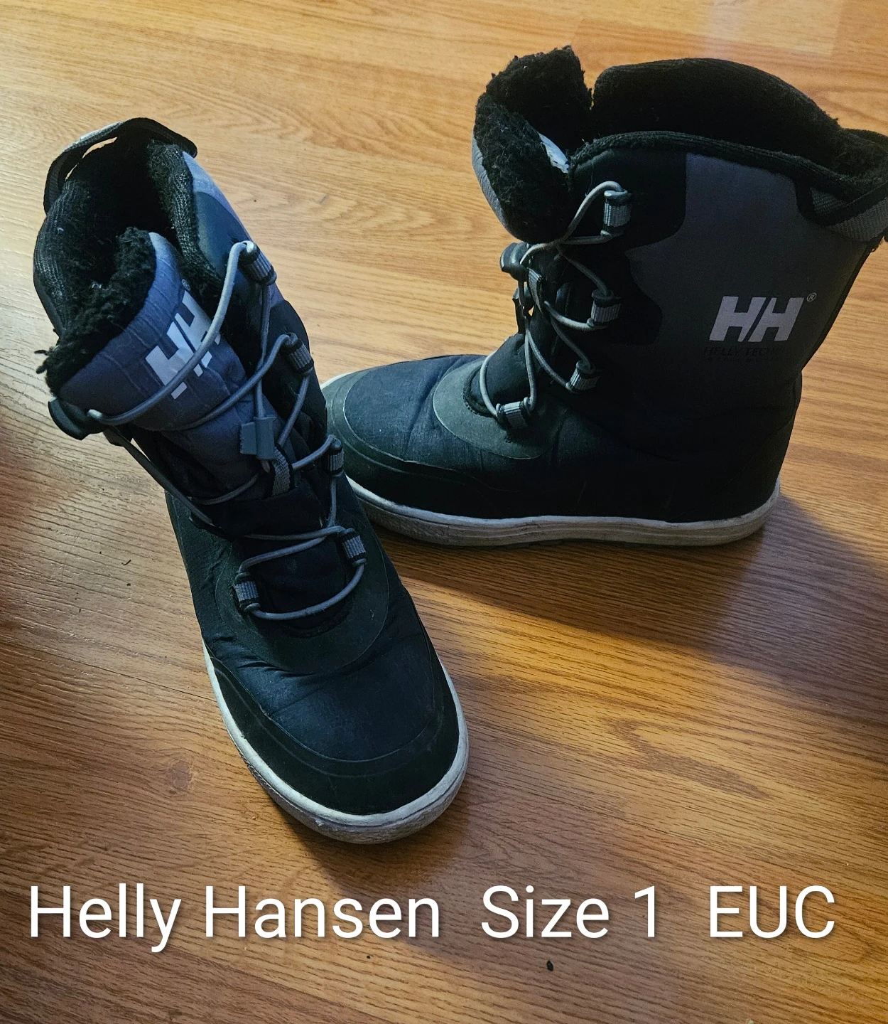Kids Helly Hansen Winter Boots Size 1