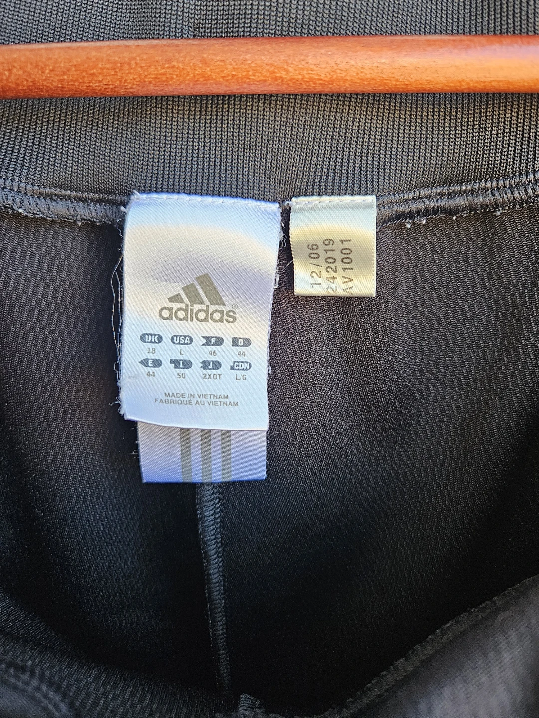 Adidas Black Track Pants, kids L - photo 2