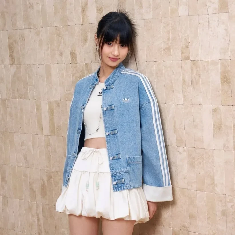 adidas chinese new year edition Denim Jacket - MEDIUM