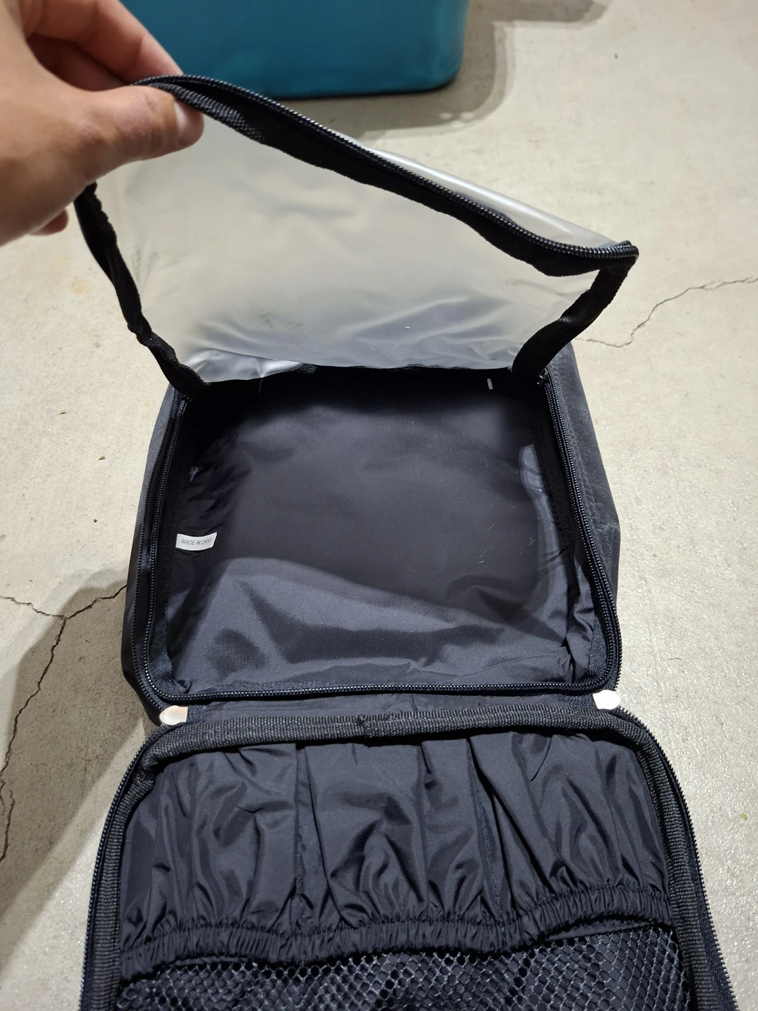 Driver's Black Travel Toiletry Bag - photo 5