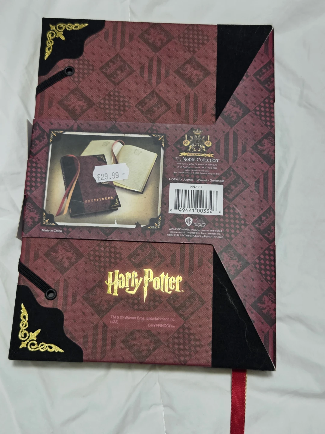 Harry Potter Gryffindor Journal and Pen Set - photo 3