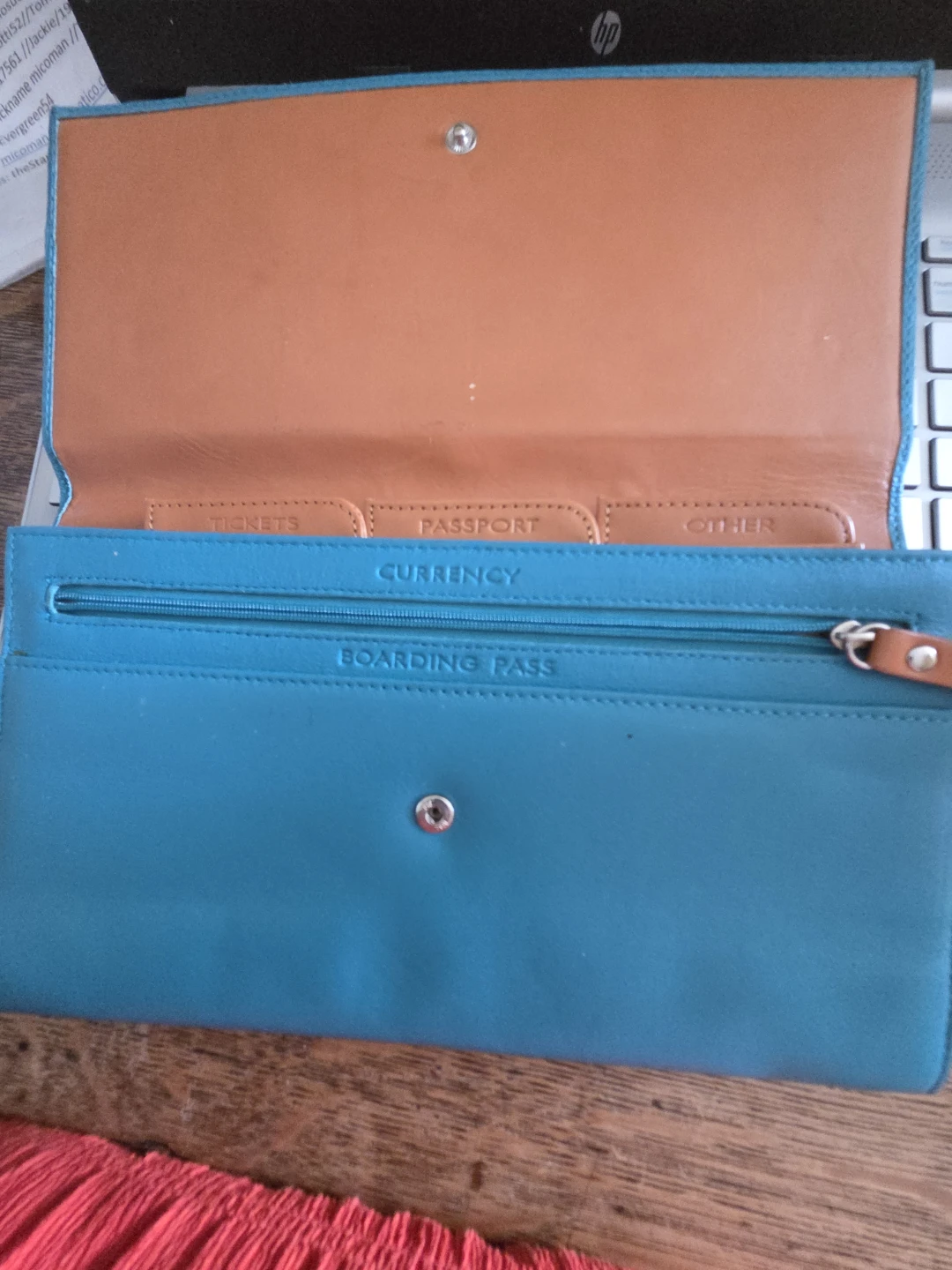Leather travel organizer - photo 2