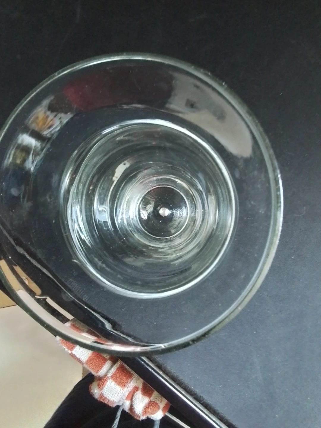 Clear Glass Hurricane Vase Hourglass Flower Holder - photo 2