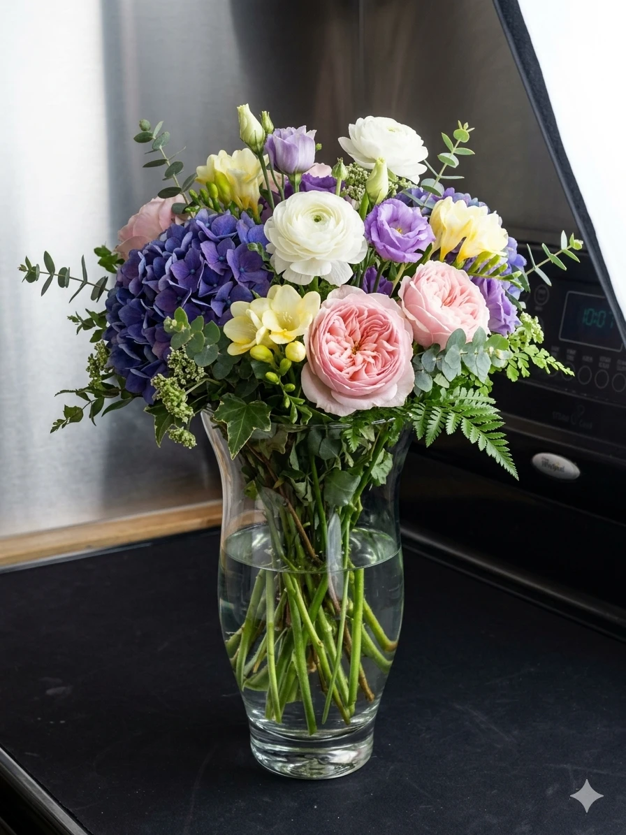 Clear Glass Hurricane Vase Hourglass Flower Holder - photo 5