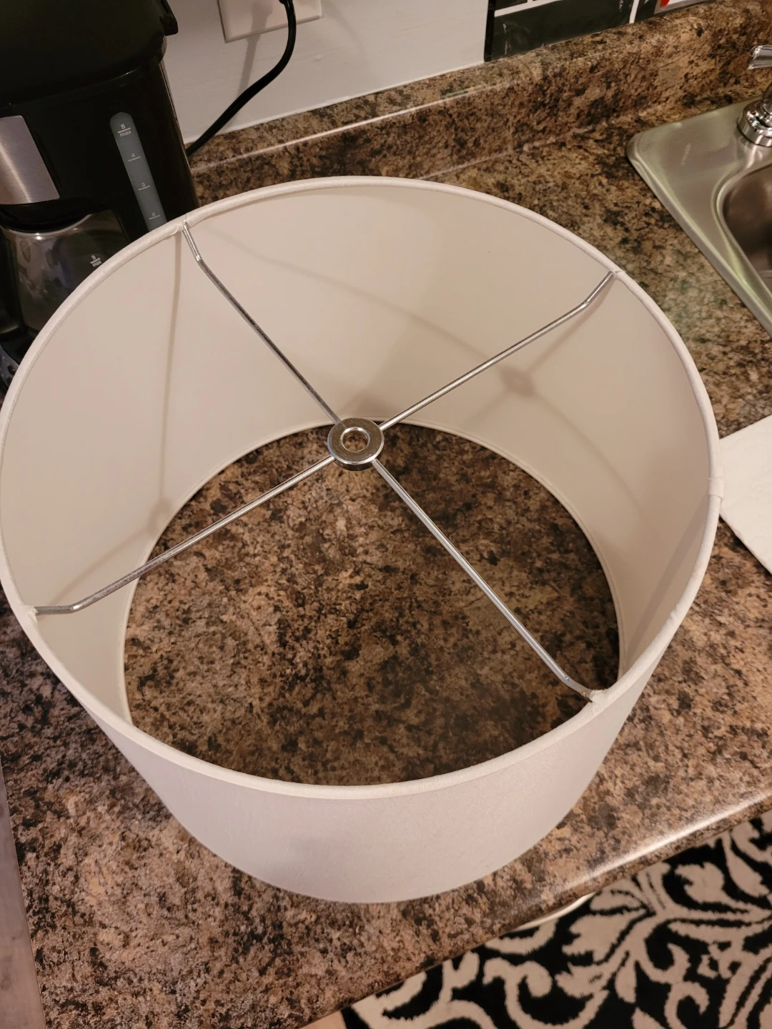 White Lamp Shade $12.00