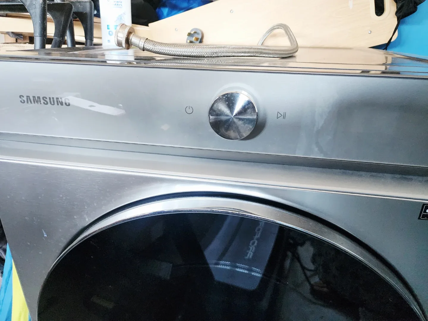 Samsung Front Load Washing Machine and Dryer - photo 2