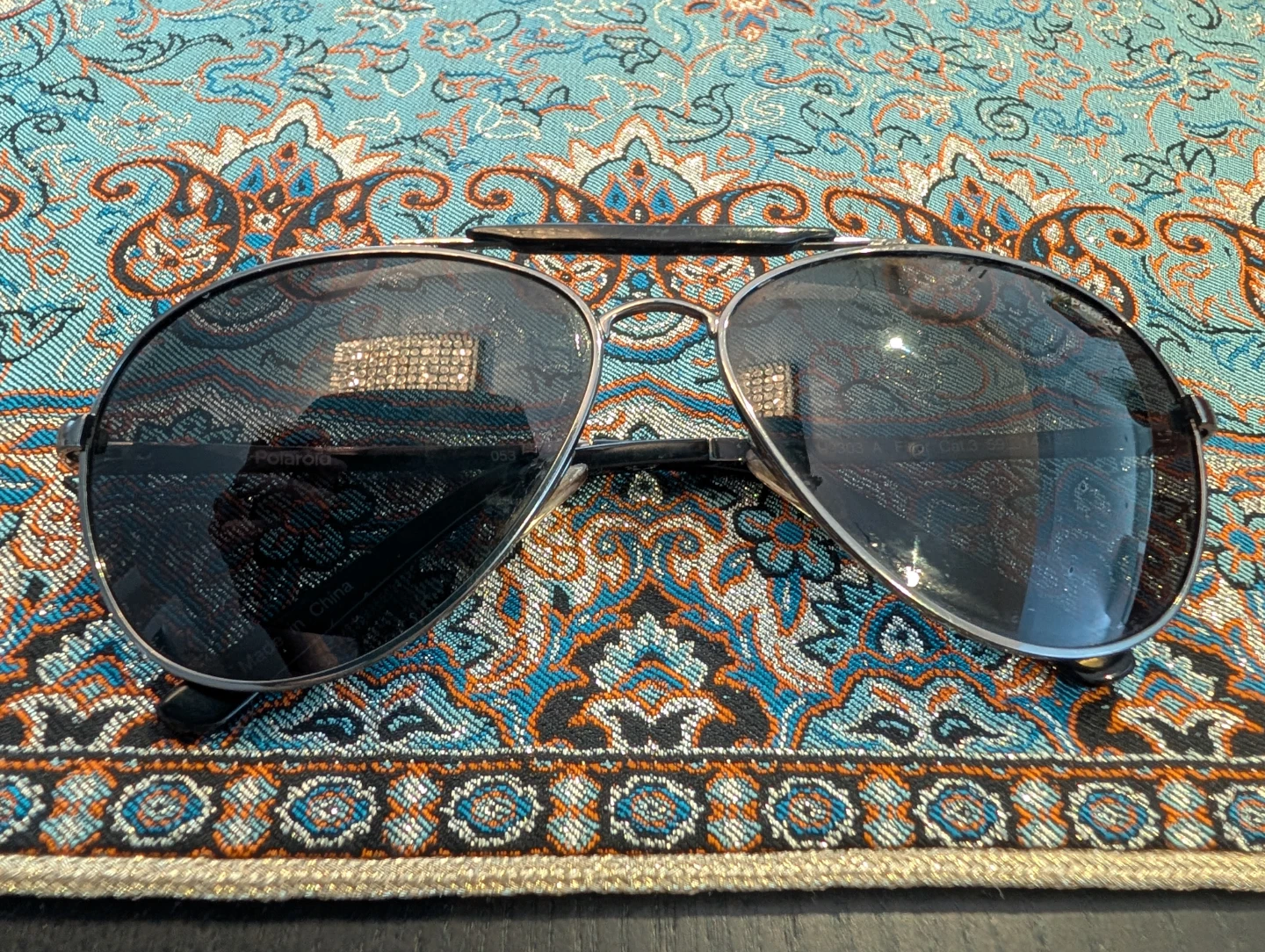 Men-Polaroid Aviator Sunglasses - photo 2