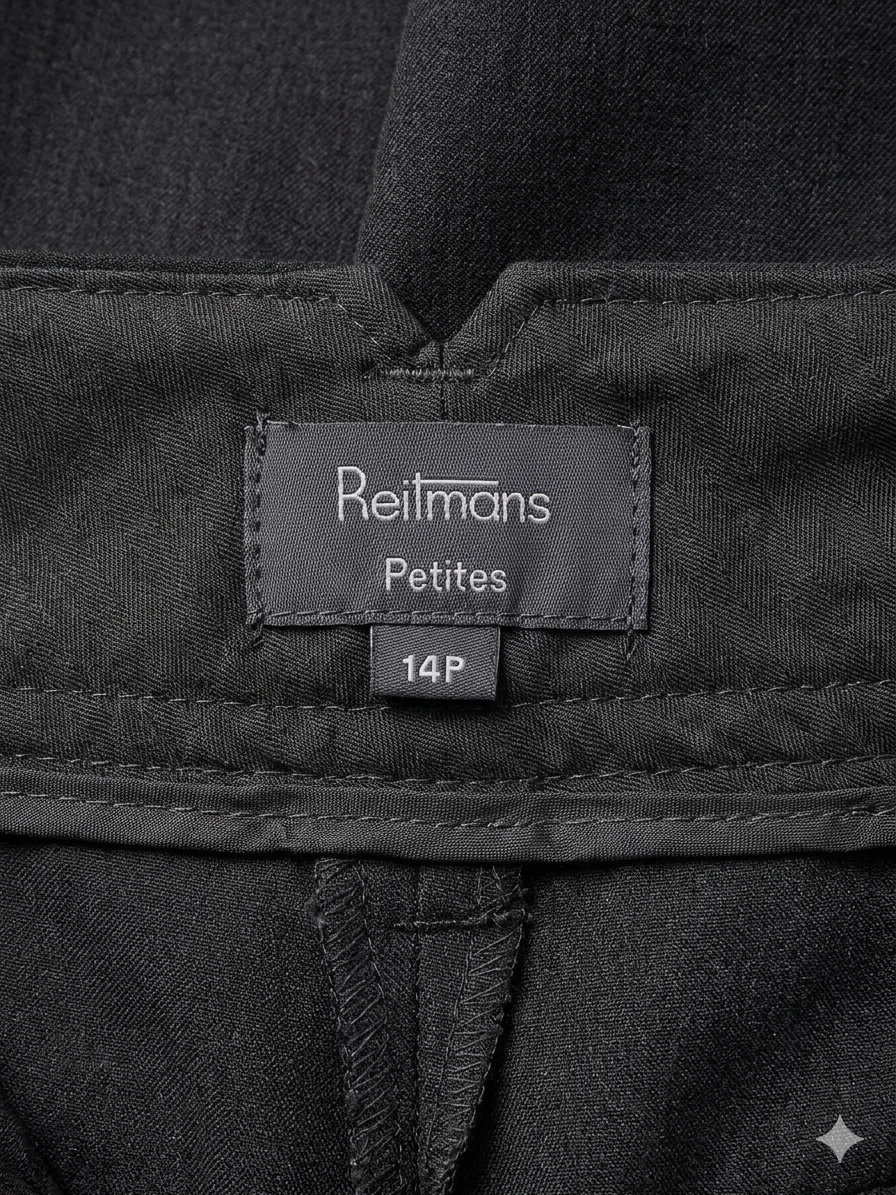 Reitmans Women's Grey Pants Size 14P - photo 3