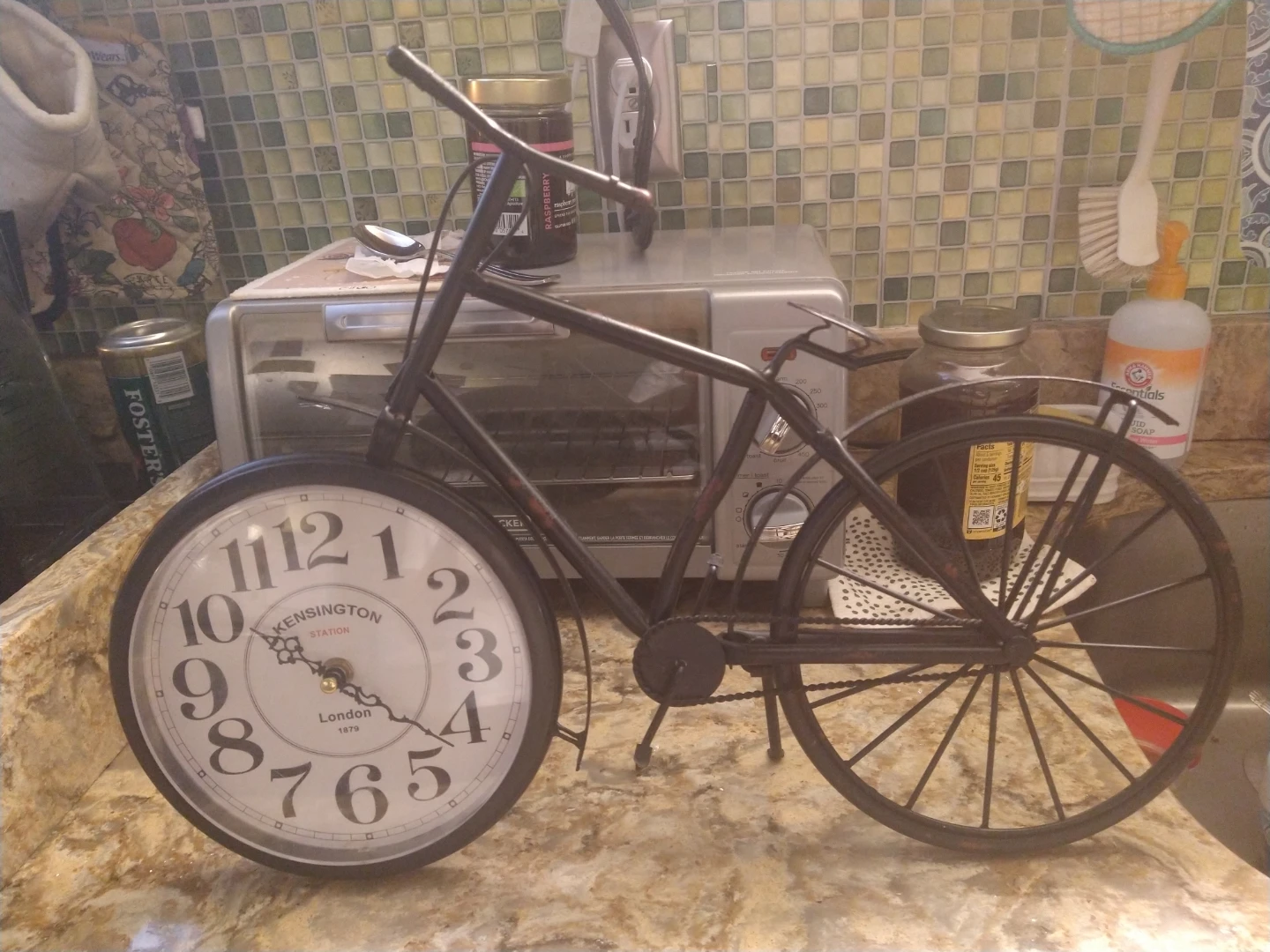 Kensington Station London Bicycle Clock