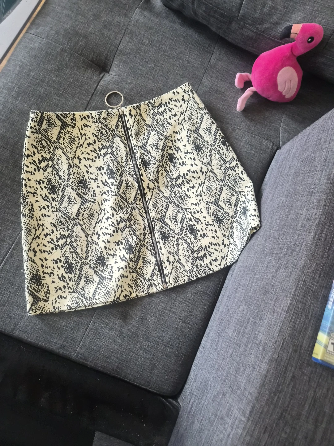 Sans Souci Snake Print Mini Skirt XS - photo 5