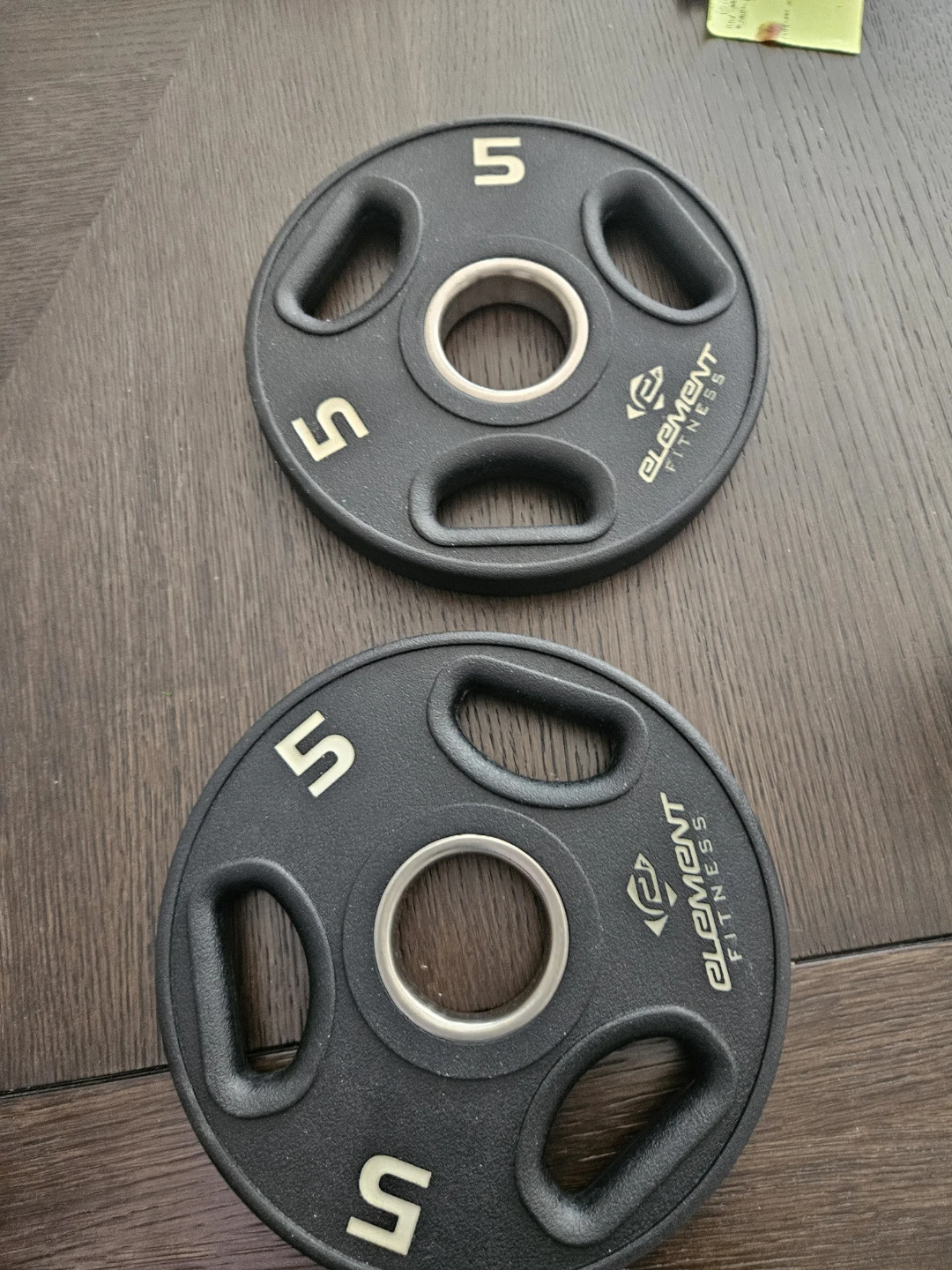 Element fitness weight plates 5lbs pair set