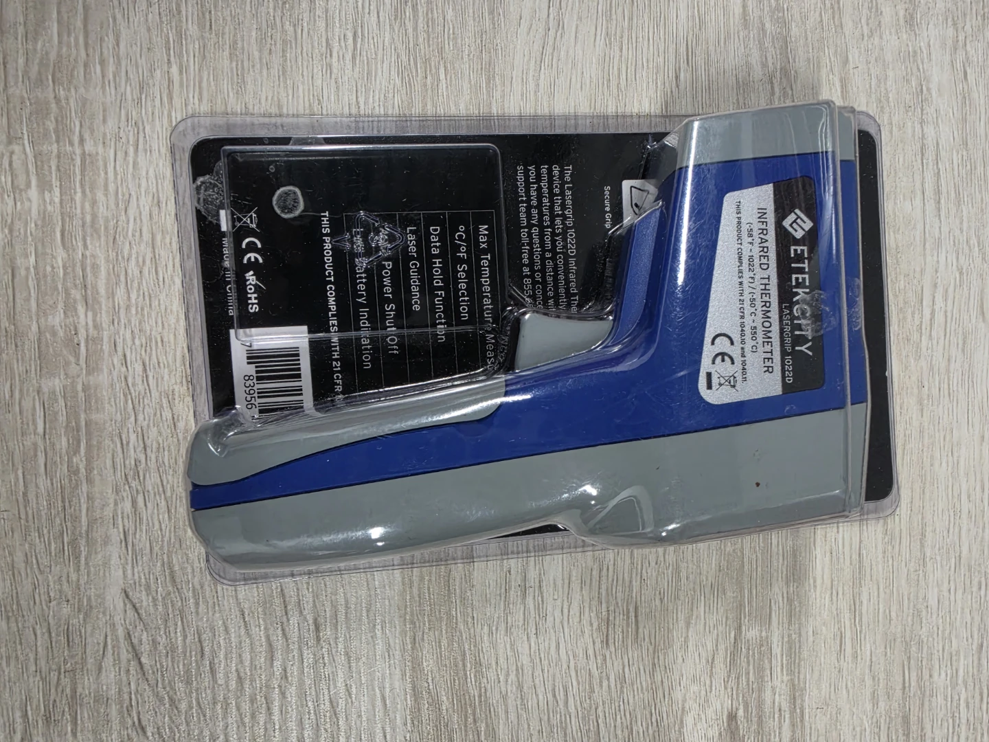 Etekcity LaserGrip 1020D Infrared Thermometer