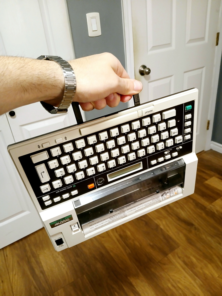 1983 Vintage Brother EP-20 Electronic Portable Typewriter WORKS - photo 5