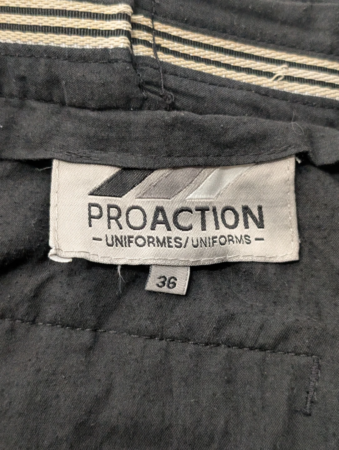 PROACTION Uniforms Black Cargo Pants - photo 3
