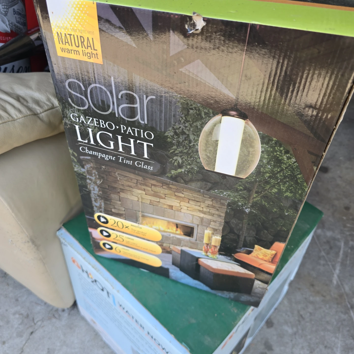 Solar Gazebo Patio Light - photo 2
