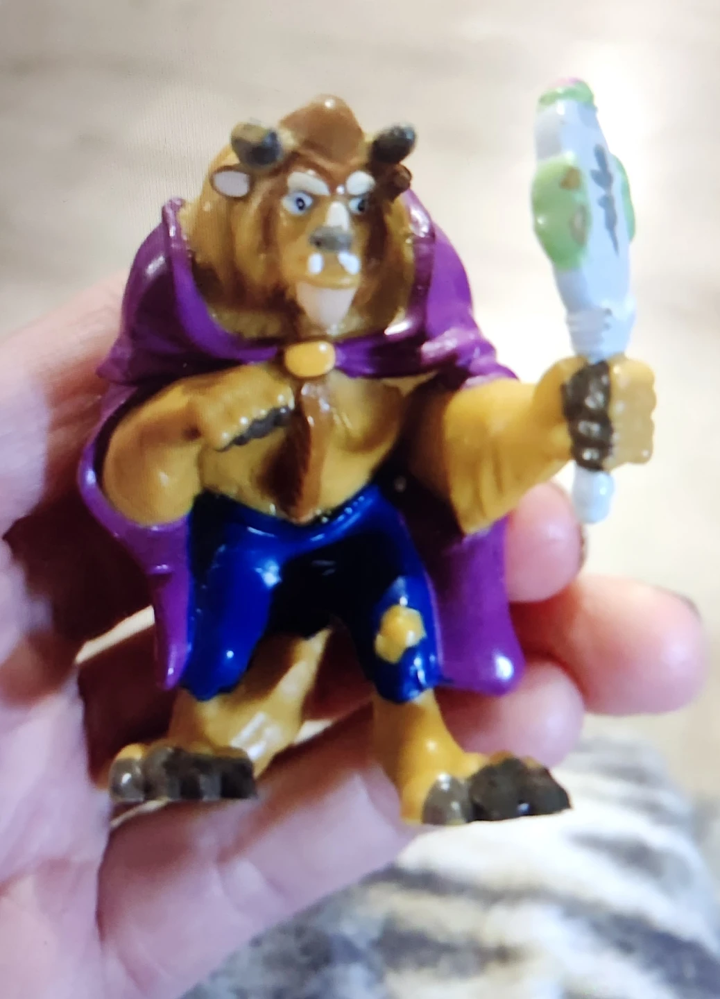 $5 beast figurine 2"