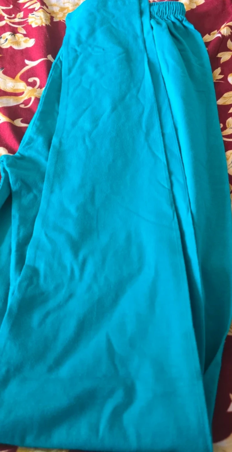 New cotton Teal Blue Leggings - photo 3
