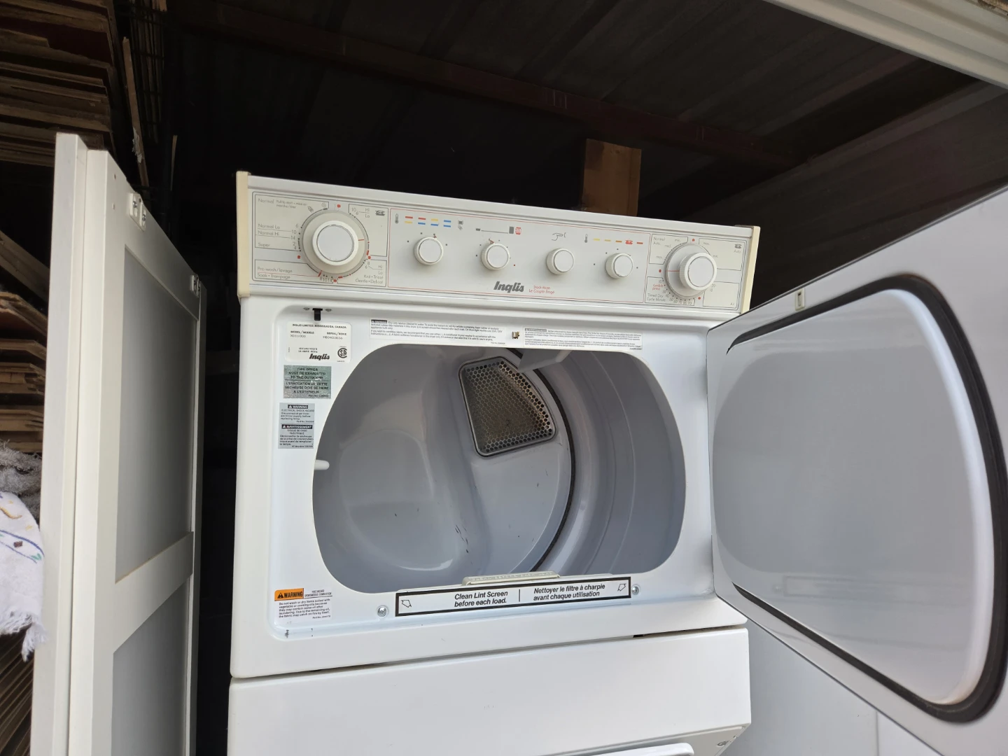 AMAZING Inglis Stackable Washer and Dryer - photo 4