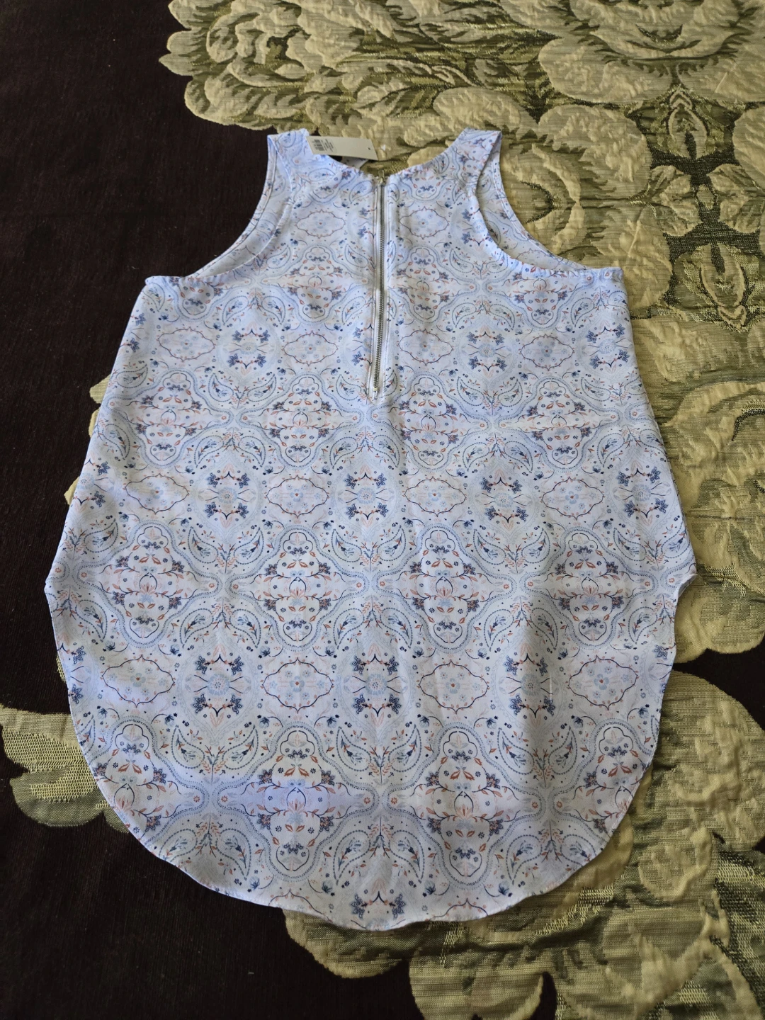 Sleeveless Paisley Tank Top M/M - photo 2