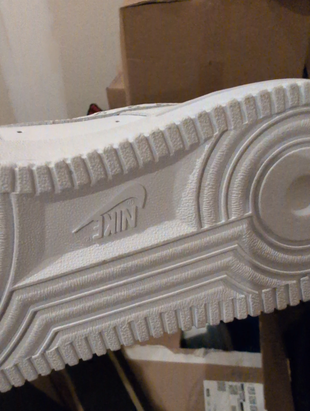 Nike Air Force 1 Low White 666 Custom Sneakers - photo 3