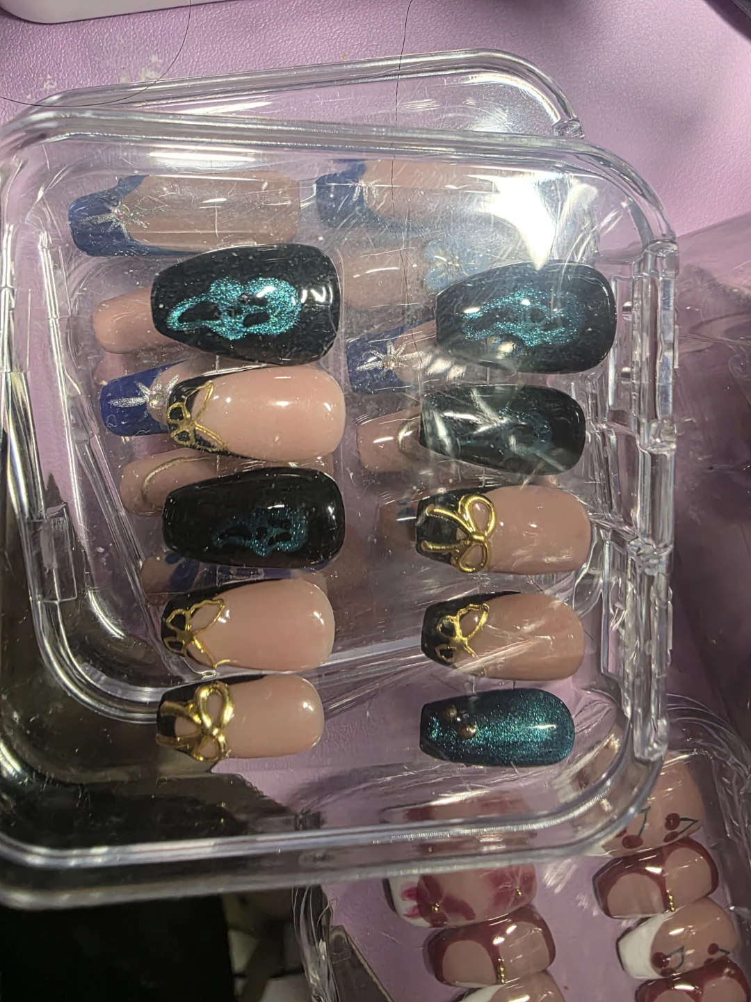 Custom hand made press ons
