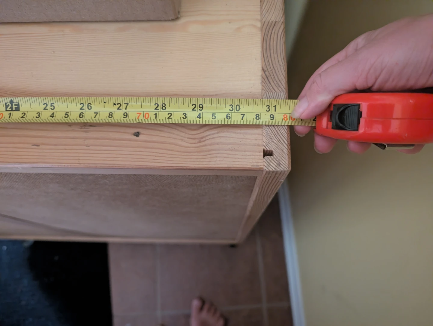 Ikea Wooden Cabinet with Wheels - photo 4