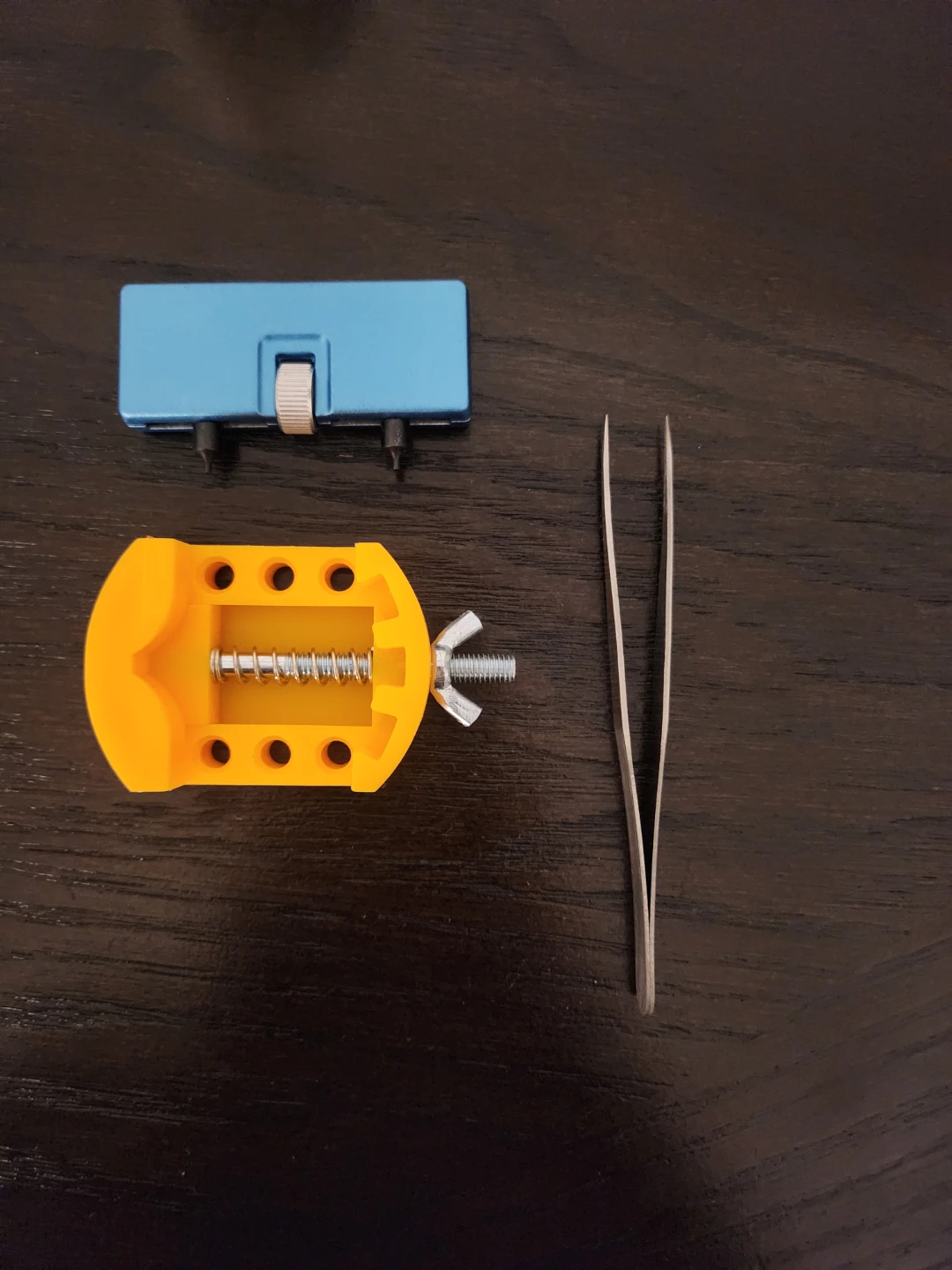 Watch Case Opener and Tweezers Set