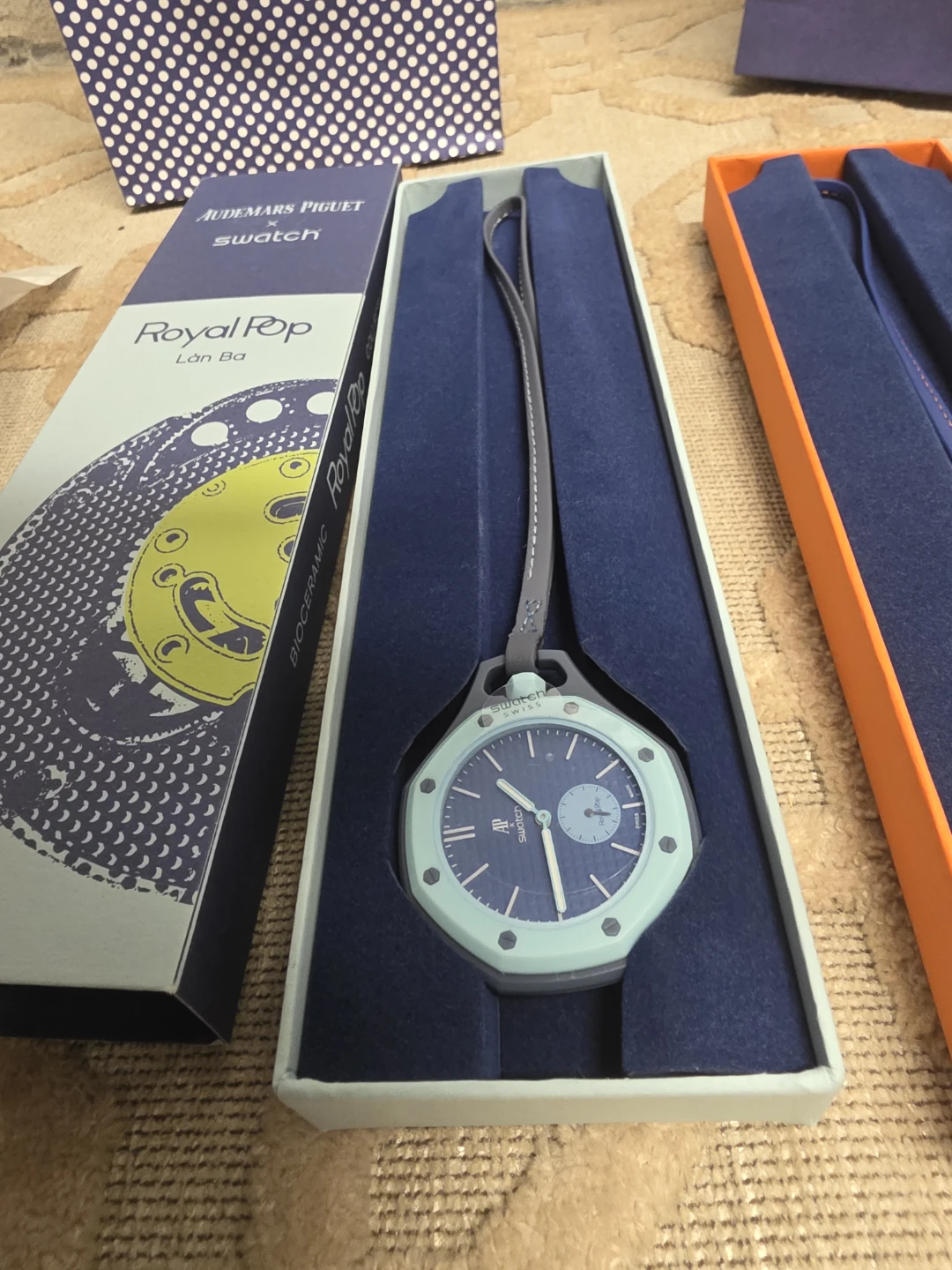 $450 FOR 2 SWATCH X AP 1:1 WITH BAG - photo 4