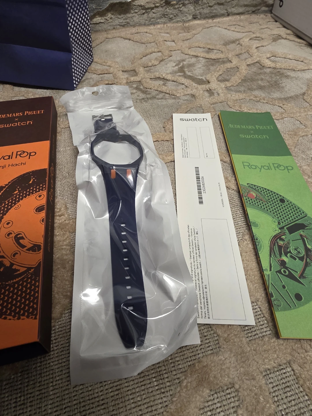 $450 FOR 2 SWATCH X AP 1:1 WITH BAG - photo 5