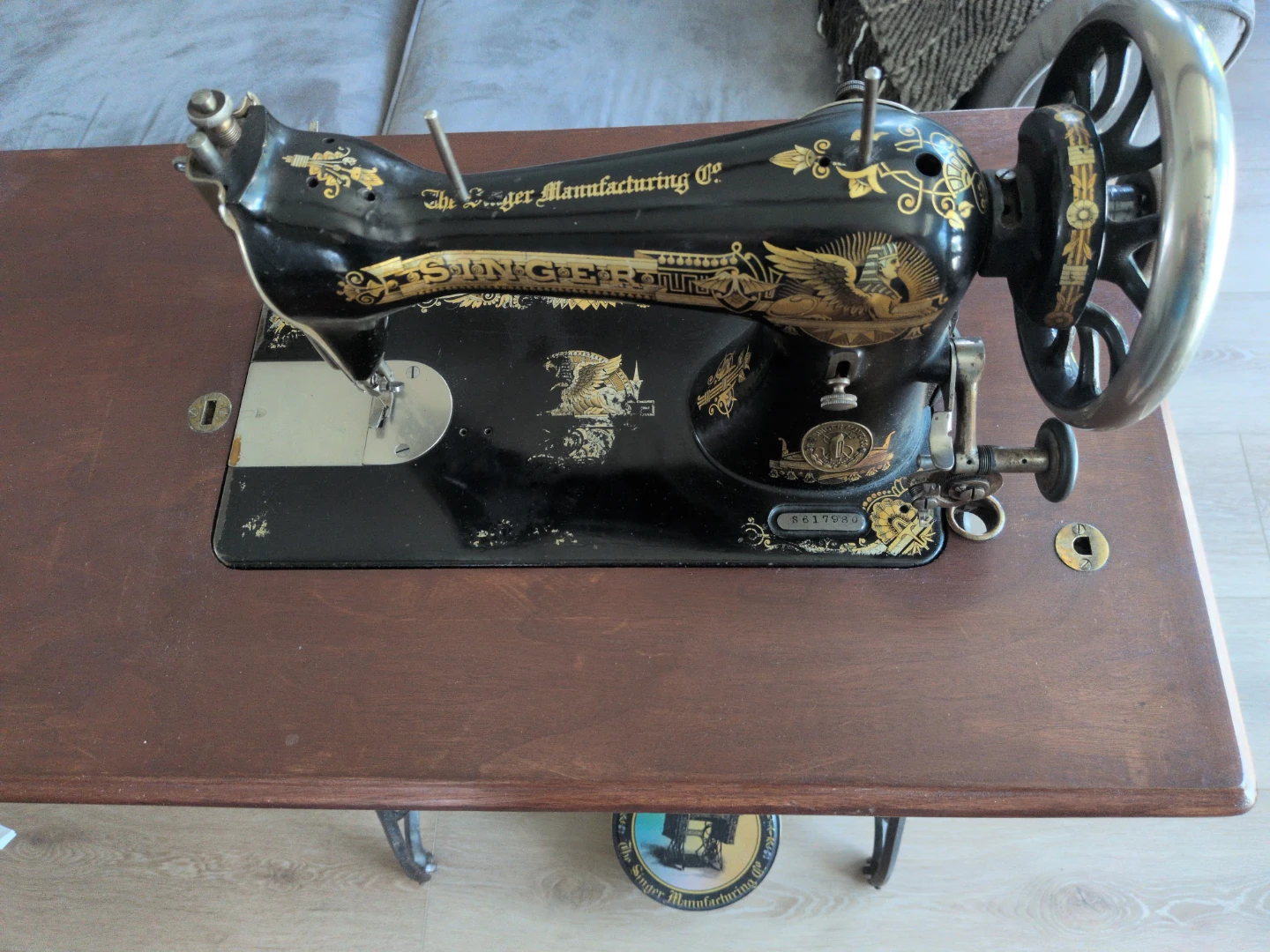 Antique Singer Sewing Machine