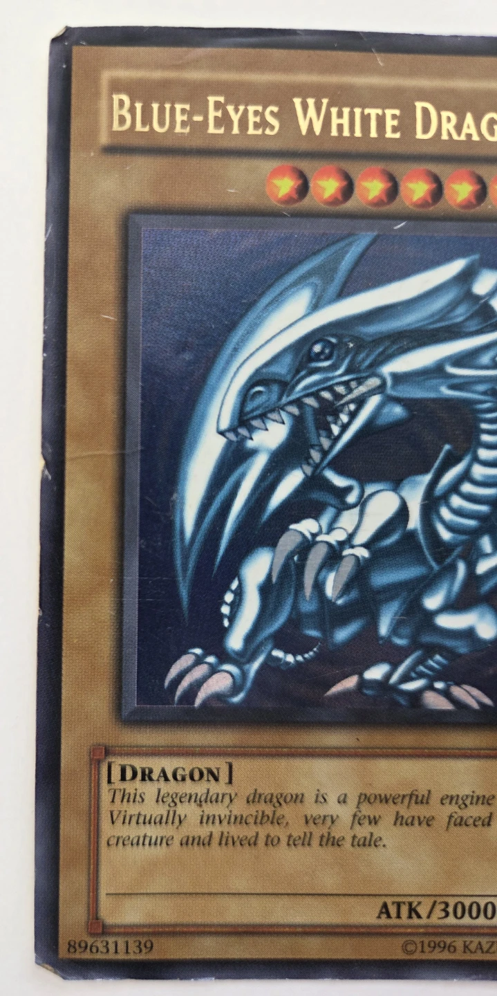 Yu-Gi-Oh! Blue-Eyes White Dragon Trading Card - photo 3