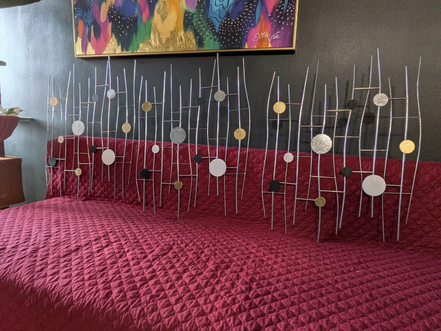 Mid-Century Modern Metal Wall Art