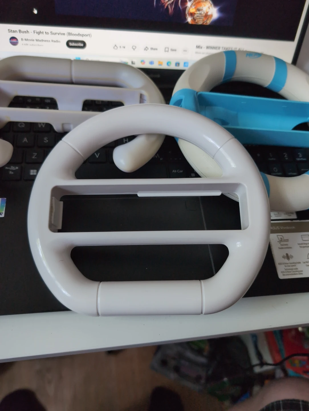 Nintendo Wii Racing Wheel Accessory