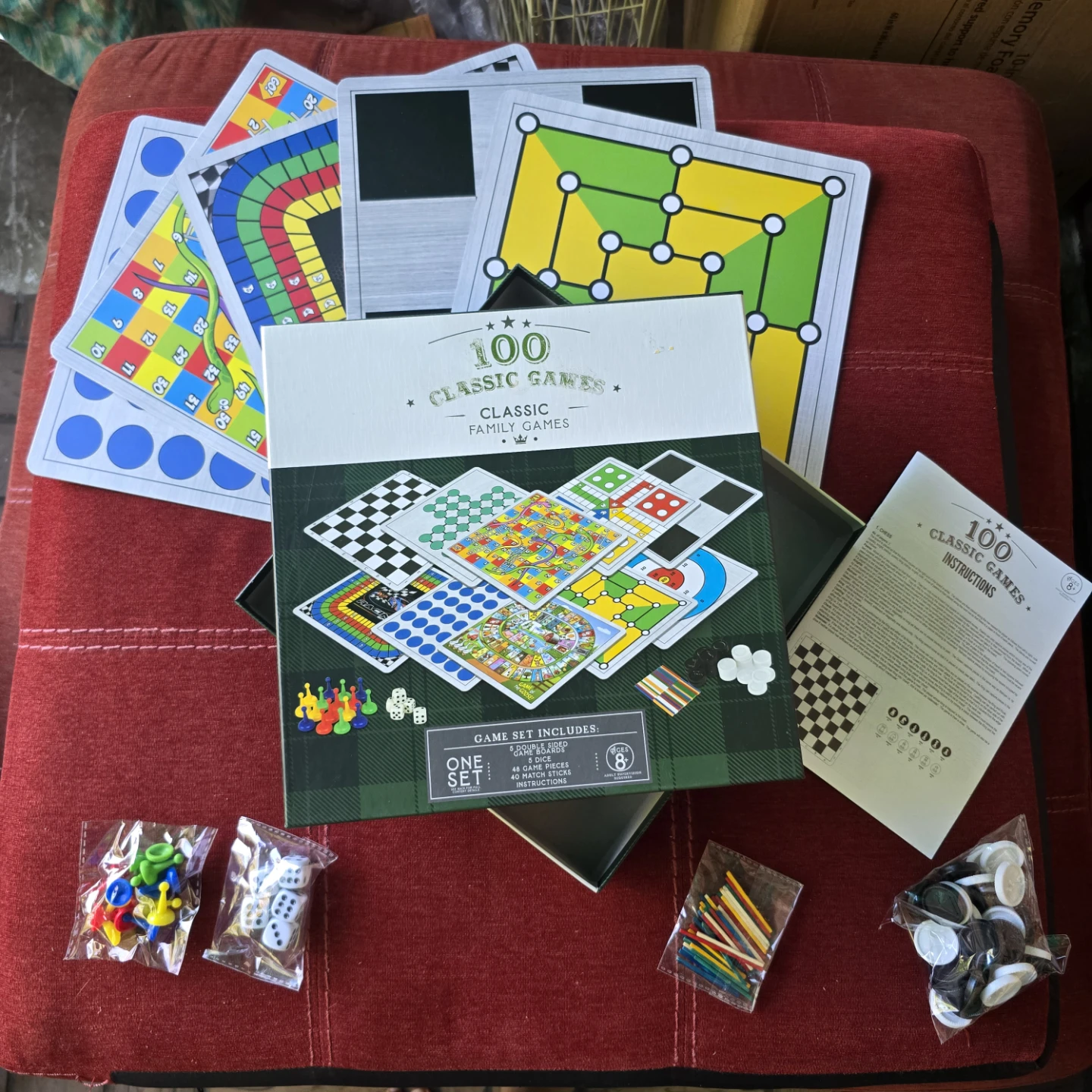 100 Classic Family Games Set (New set - all included) - photo 2