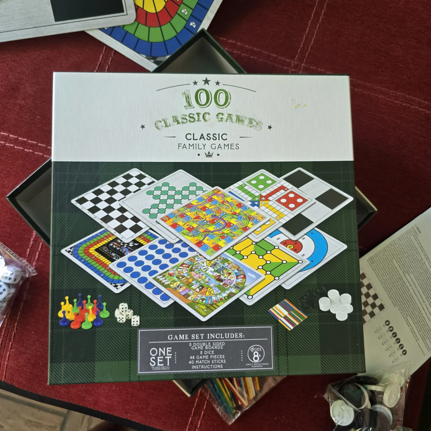 100 Classic Family Games Set (New set - all included) - photo 3
