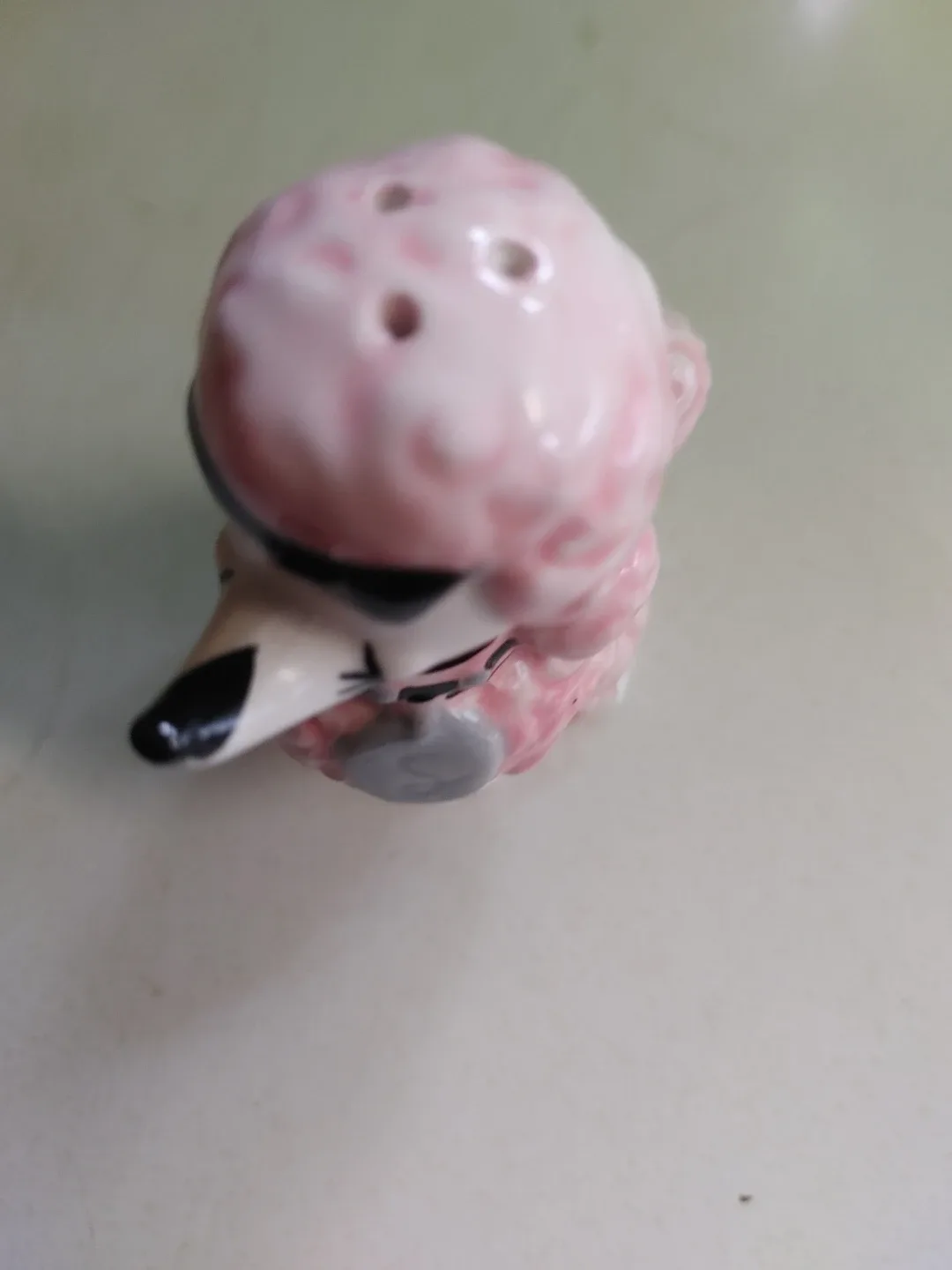 Pink Poodle Salt or Pepper Shaker - from the 50's - photo 2