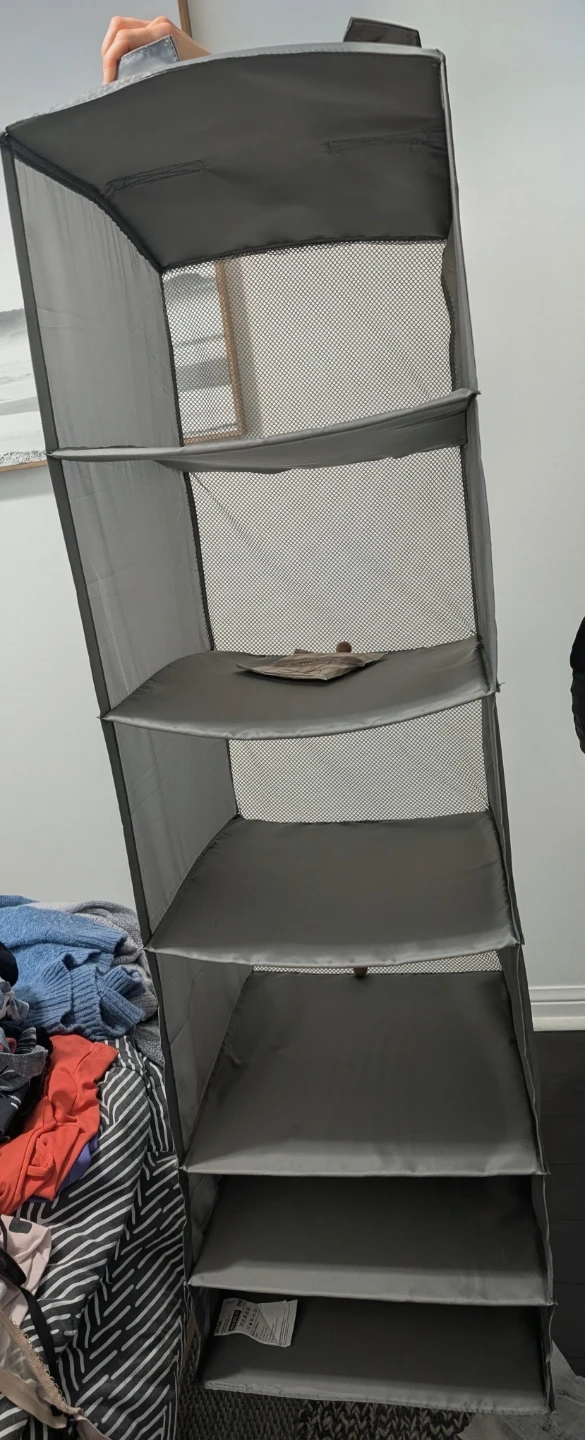 2x IKEA Hanging Closet Organizer 6 Shelves - photo 3