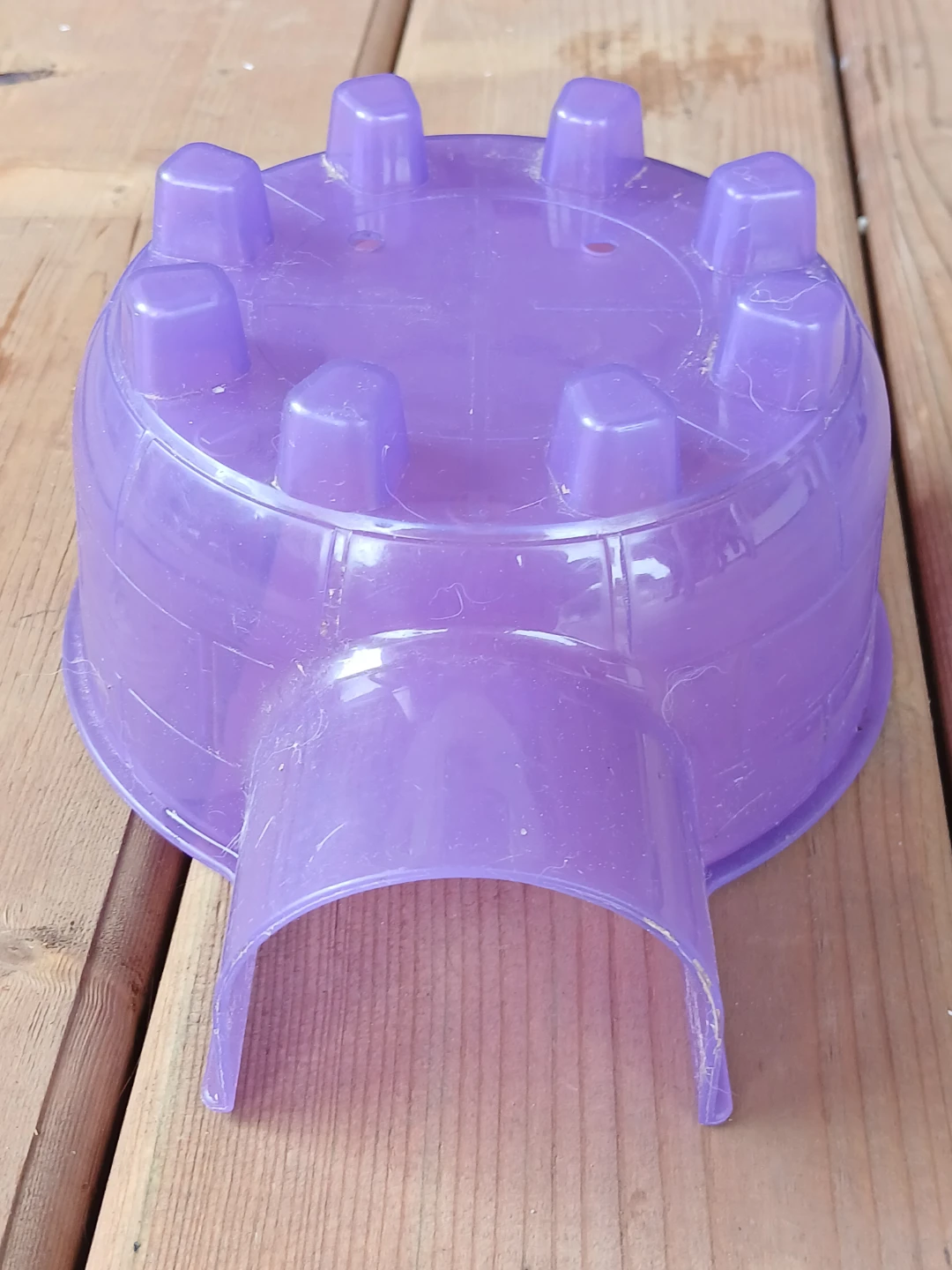 Purple Plastic Igloo Pet Hideout