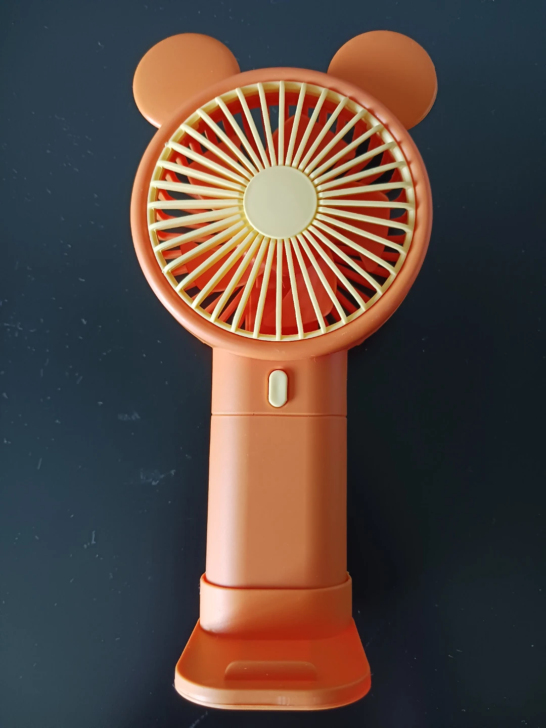 New Orange Mini Handheld Fan with Mickey Mouse Ears - photo 2