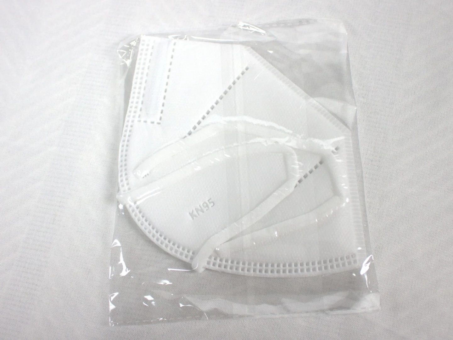 New White Face Masks, package of 50 KN95 - photo 2