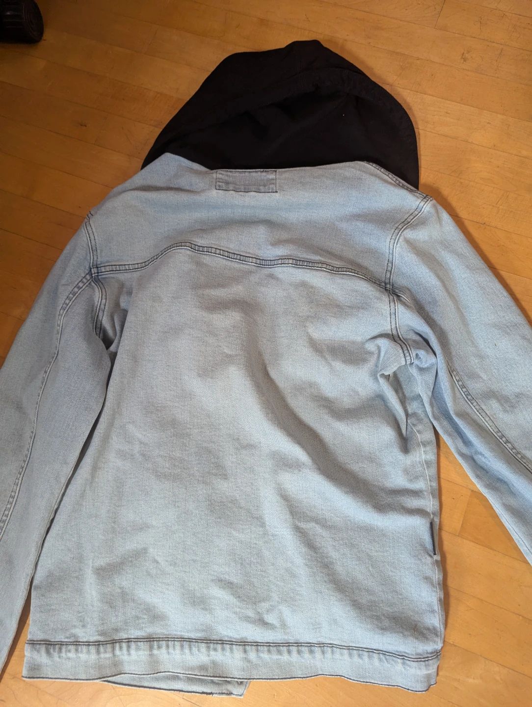 Saint Mora Denim Jacket with Hoodie - Large - photo 3