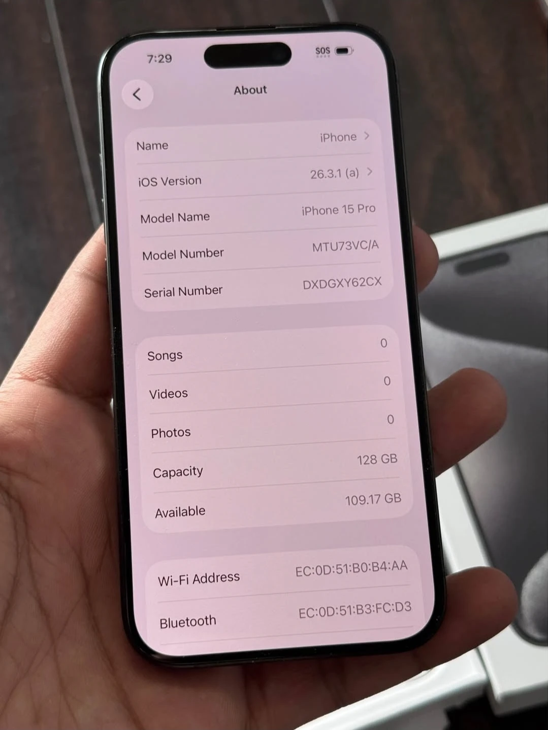 Apple iPhone 15 Pro 128GB - photo 3