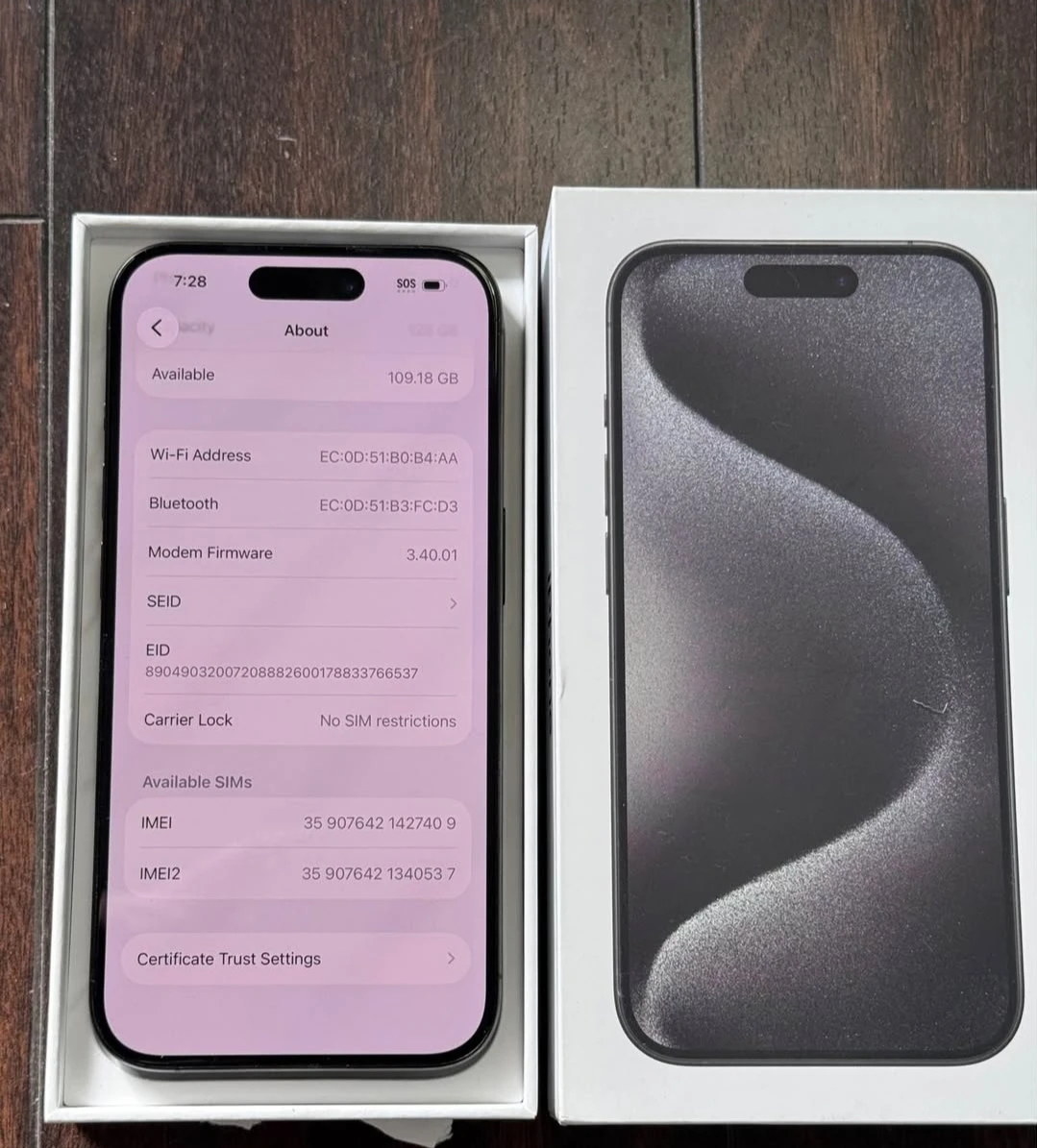 Apple iPhone 15 Pro 128GB - photo 4