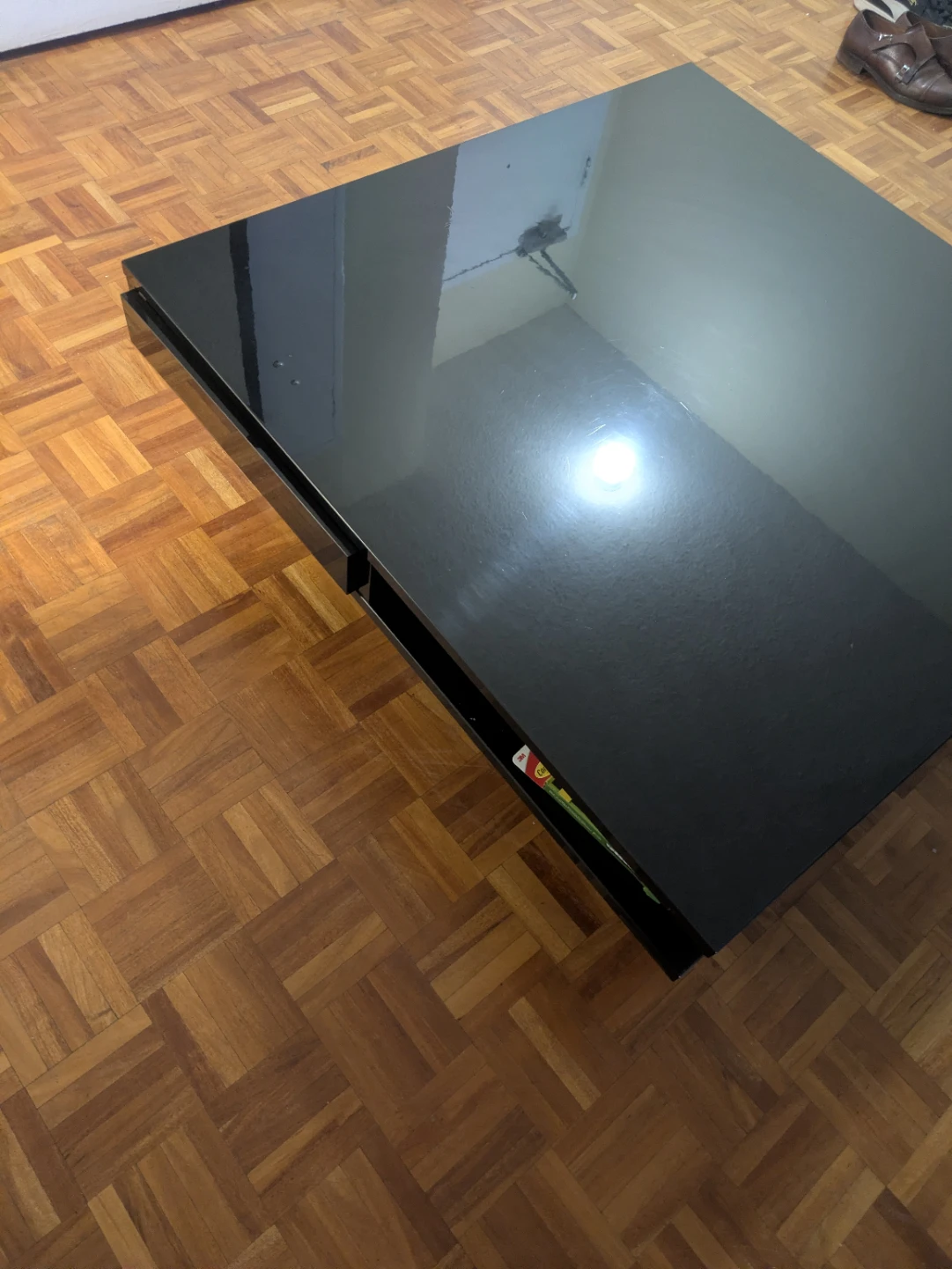 Black Square Coffee Table - photo 3