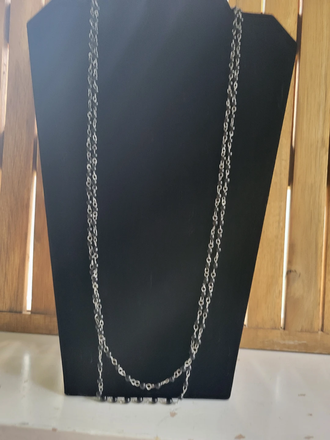 Handmade Wire Wrapped Pendant Necklace with Beads - photo 5