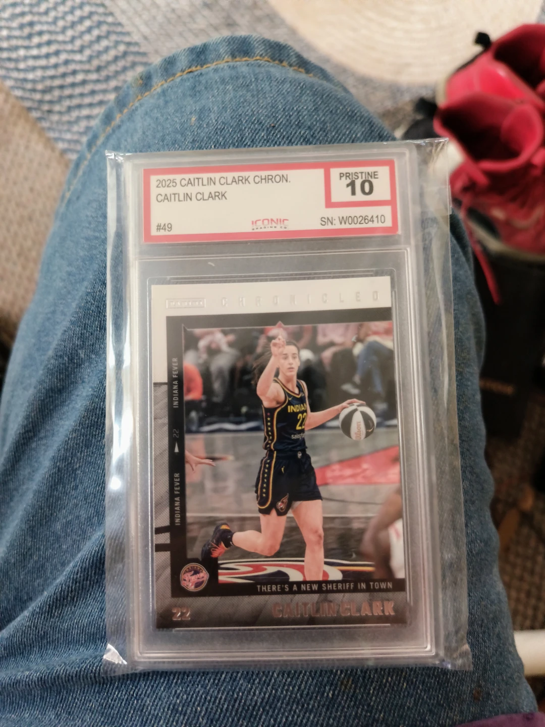 Graded Card Caitlin Clark 10 - photo 2