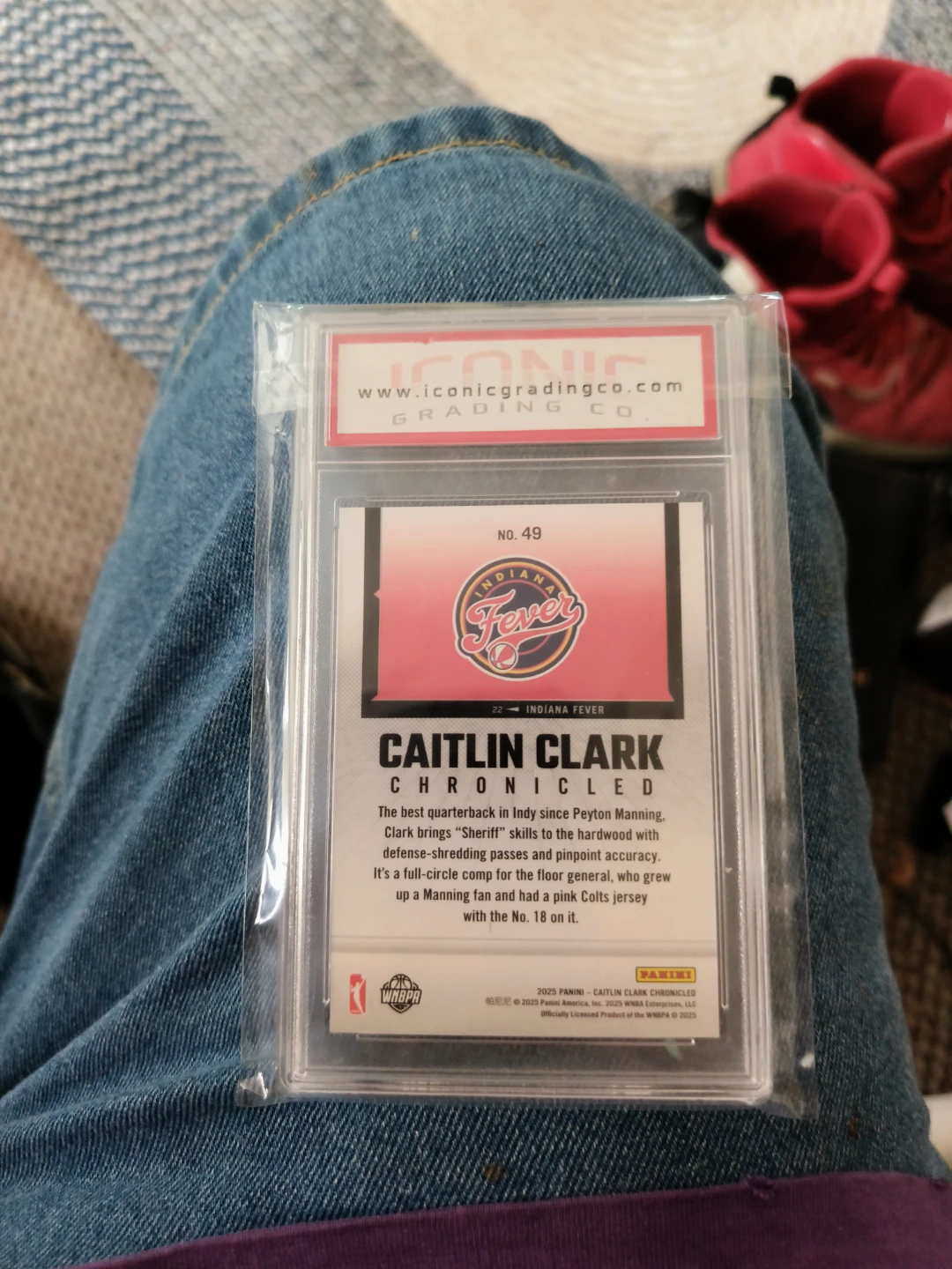 Graded Card Caitlin Clark 10 - photo 3