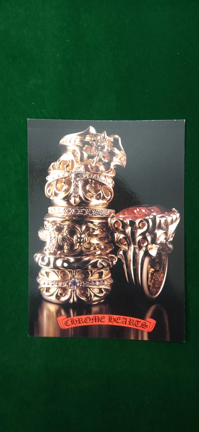 Chrome Hearts jewelry and accessories promotional cards - photo 4